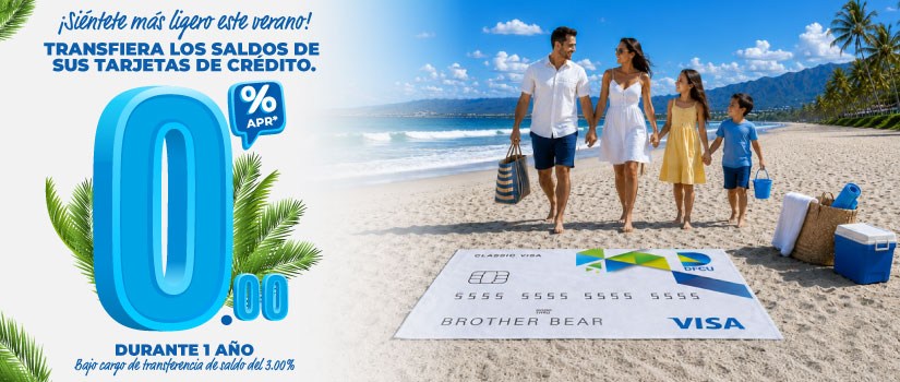 Promo de transferencia de saldo de tarjetas de credito