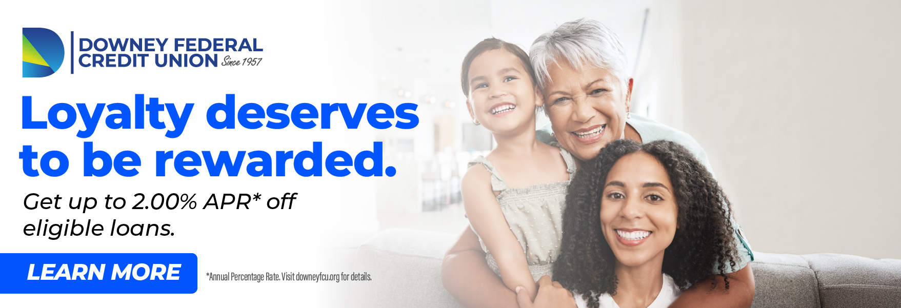 loyal members can get up to 2.00% off personal and vehicle loans for a limited time