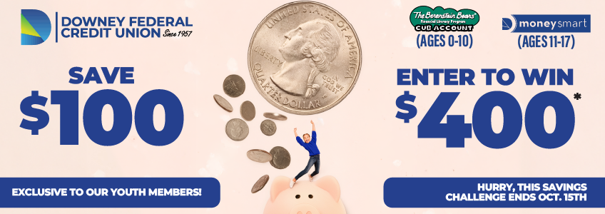 Youth Savings Challenge: Enter by October 15 for a chance to win