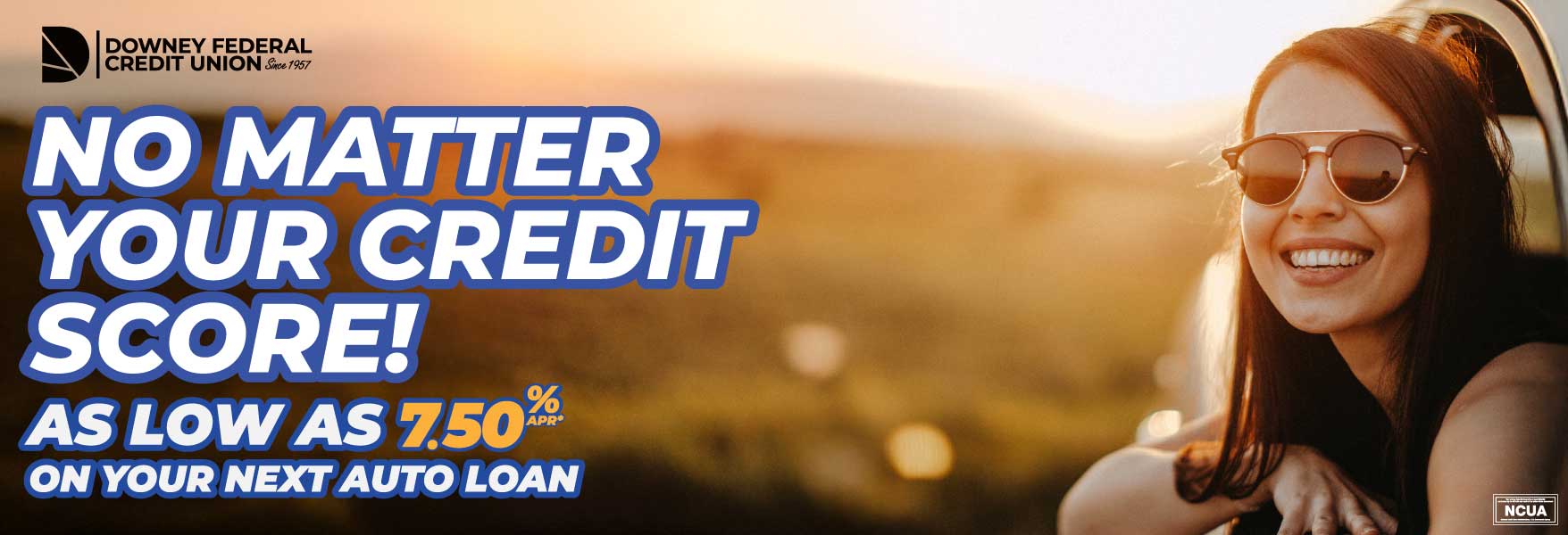 get as low as 7.75% APR* regardless of credit for a limited-time