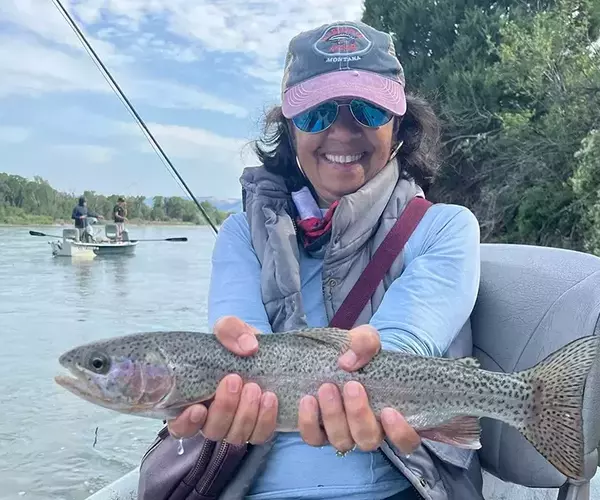 									Bozeman fly fishing trip yellowstone river rainbow trout from july 2026
															