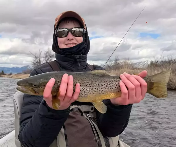 									Montana fly fishing trip success in april 2026
															