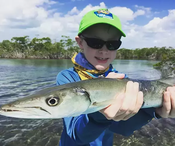 									Belize fly fsihing at el pescador lodge cuda
															