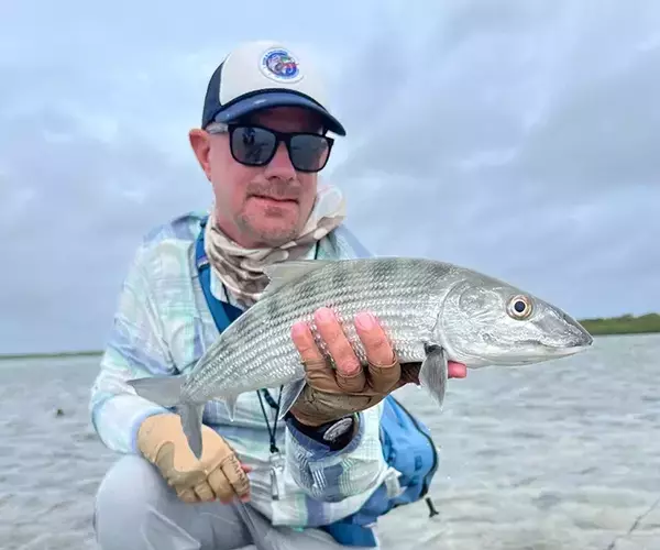 									Turneffe flats lodge reefside bonefish
															