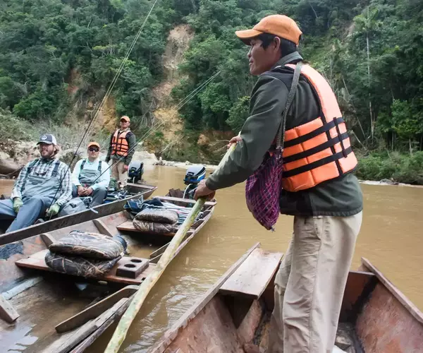 									Bolivia fly fishing 2014 changeover
															