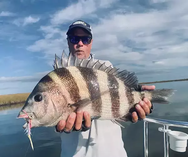 									Lousiana redfish fly fishing in cocodrie 32 of 33
															
