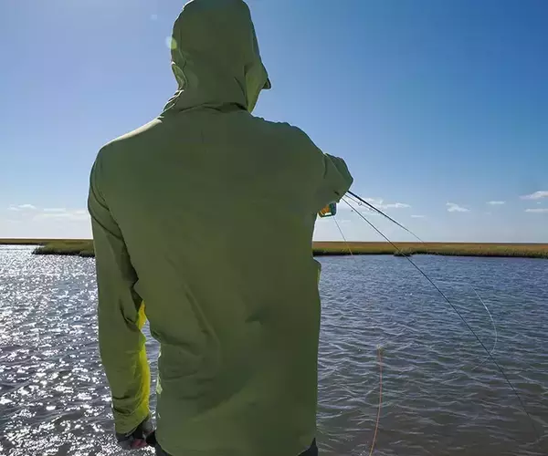 									Lousiana redfish fly fishing in cocodrie 5 of 33
															