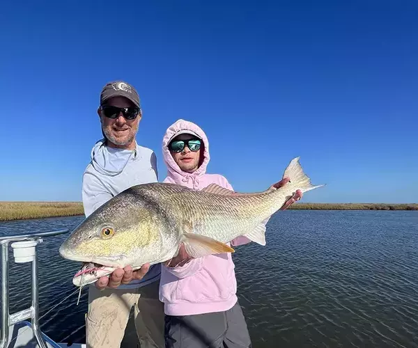 									Cocodrie louisiana redfish fly fishing cooley and alex
															