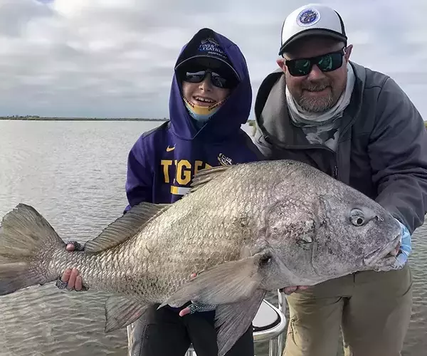 									Woodland fly fishing black drum
															