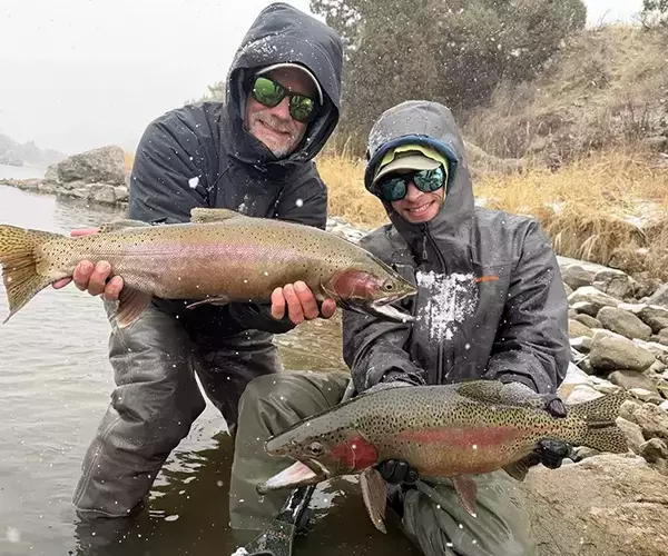 									Bozeman fly fishing outfitters fishing the wind river
															
