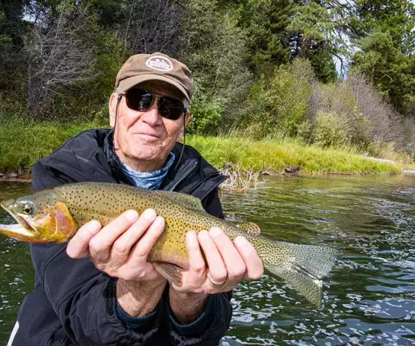 Blackfoot river fishing westslope cutthroat trout