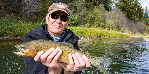 Blackfoot river fishing westslope cutthroat trout
