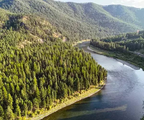 Clark fork river fishing below st regis montana