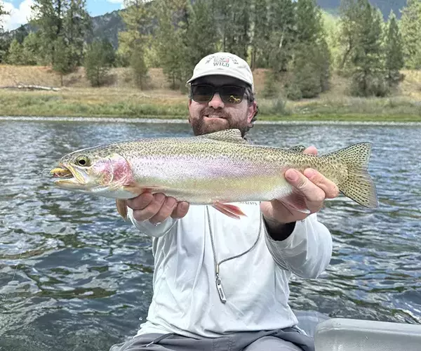 Clark fork river hopper trout