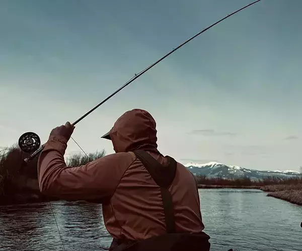 									Clark fork river winter angler
															