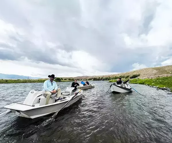 									Madison river fly fishing guide trip
															