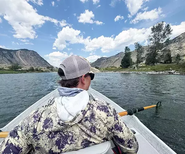 									Yellowstone river fly fishing guide cj devils slide
															