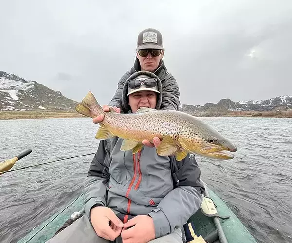 Gus prissel bozeman fly fishing guide tropht brown trout