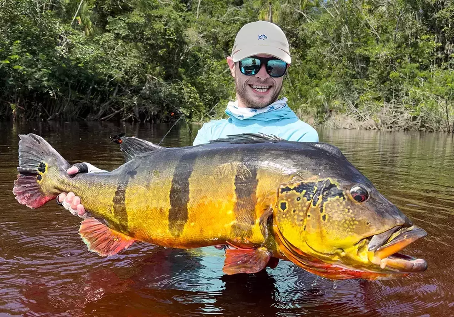 						26 pounder alex peacock bass fishing
										
