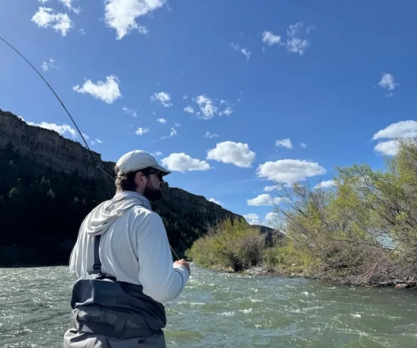 Upper madison river fishing near palisdases high water