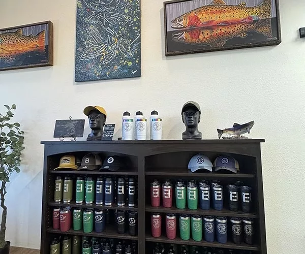 									Fins and feathers guide service bozeman montana location east wall
															