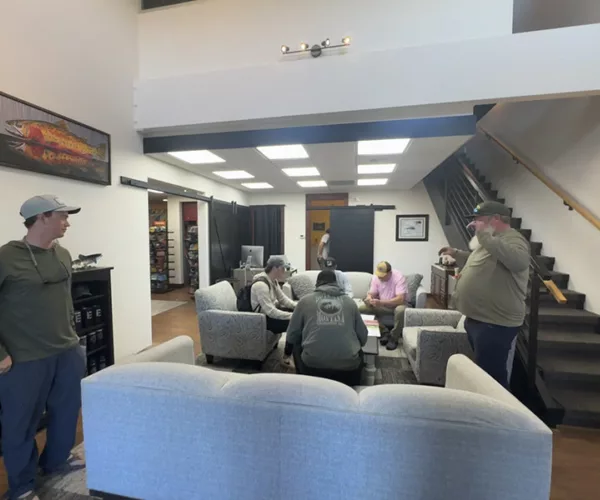 									Fins and feathers guide service bozeman montana morning meeting
															