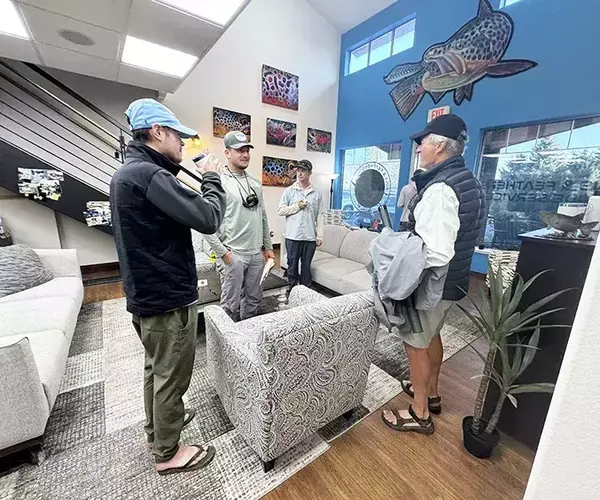 									Bozeman fly fishing guide trip pretrip meeting
															