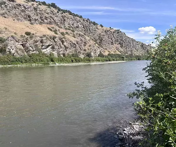 									Gallatin river near loagan montana
															