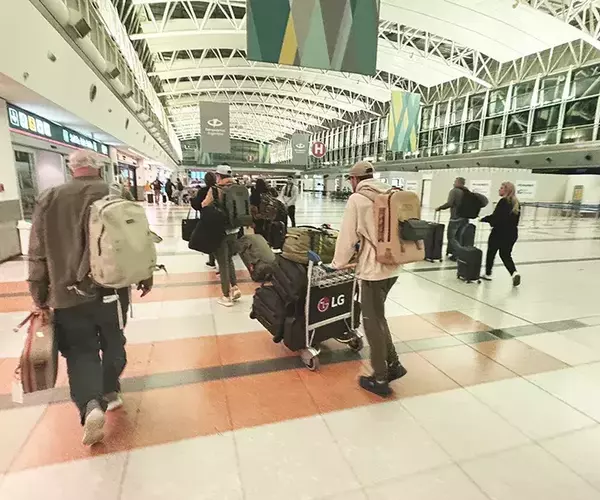 									Argentina arrival
															