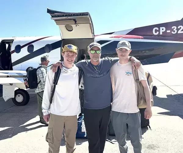 									Leaving santa cruz for tsimane
															