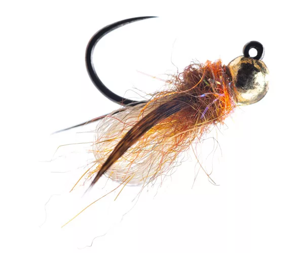 				  Jiggy Caddis Pupa Mercer Amber14 064
			  			  