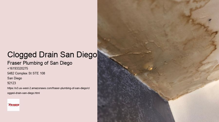 Clogged Drain San Diego