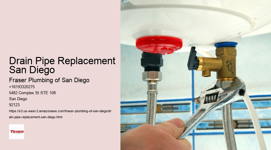 Drain Pipe Replacement San Diego