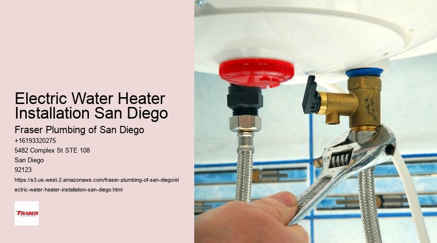 Electric Water Heater Installation San Diego