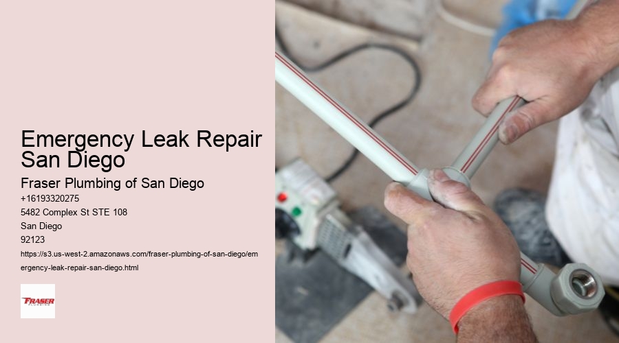 Emergency Leak Repair San Diego