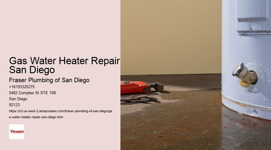 Gas Water Heater Repair San Diego