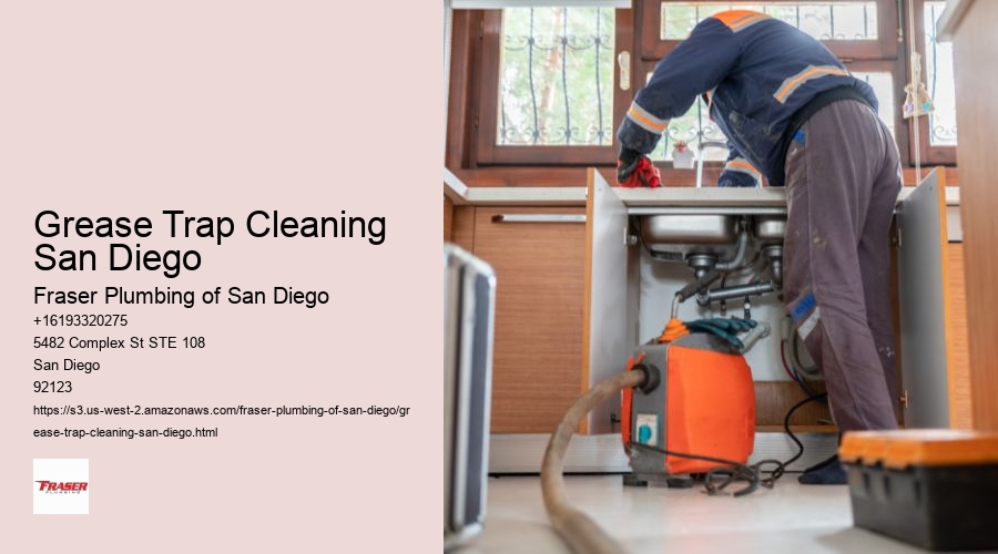 Grease Trap Cleaning San Diego