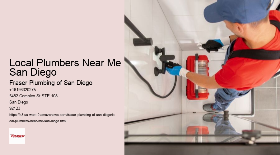 Local Plumbers Near Me San Diego