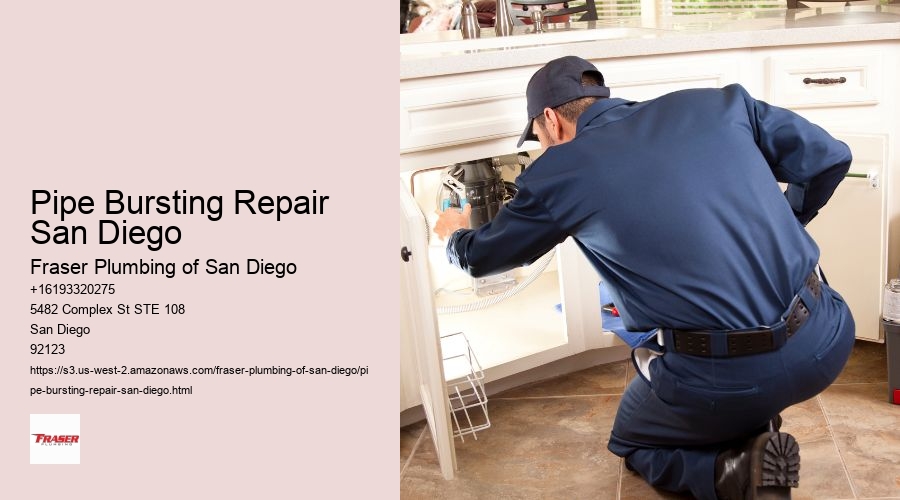 Pipe Bursting Repair San Diego