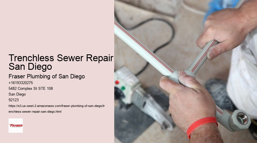 Trenchless Sewer Repair San Diego