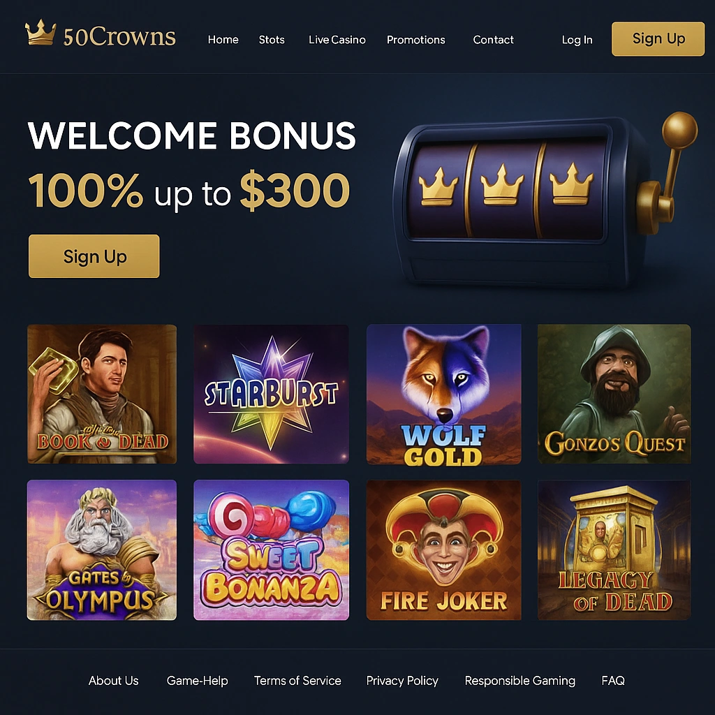 50Crowns interface