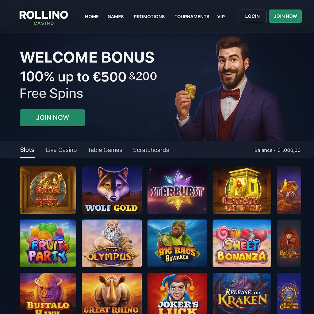 Rollino interface