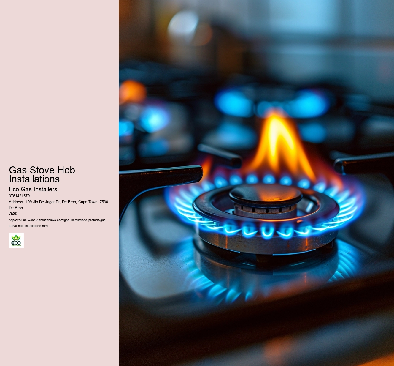 Gas Stove Hob Installations