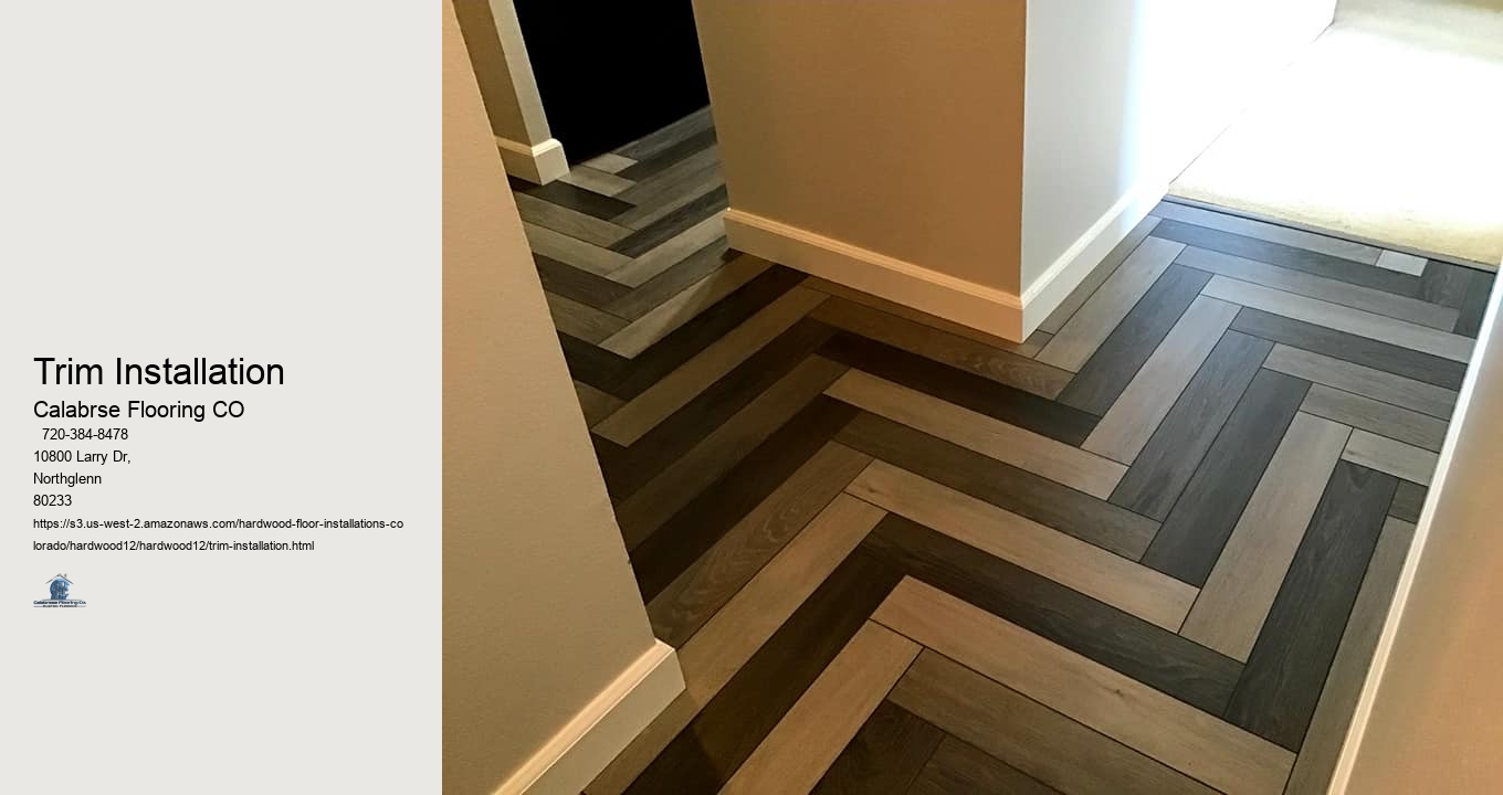 Trim Installation