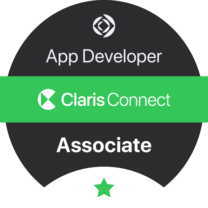 Claris Connect App Developer Associate