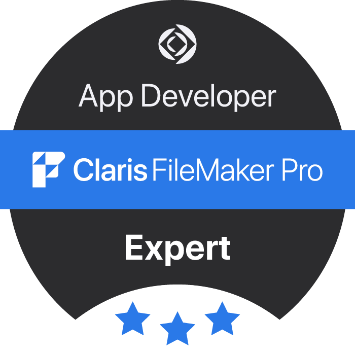 Claris FileMaker Pro App Developer Expert