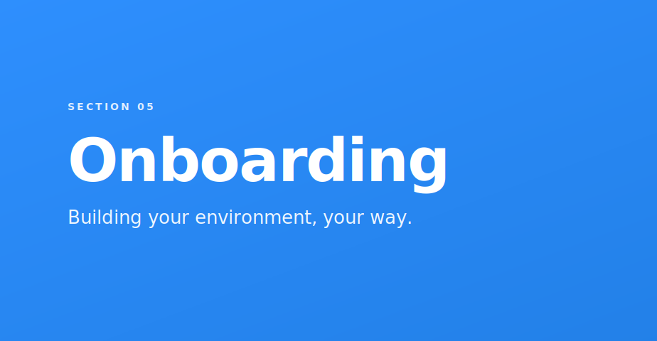 Onboarding