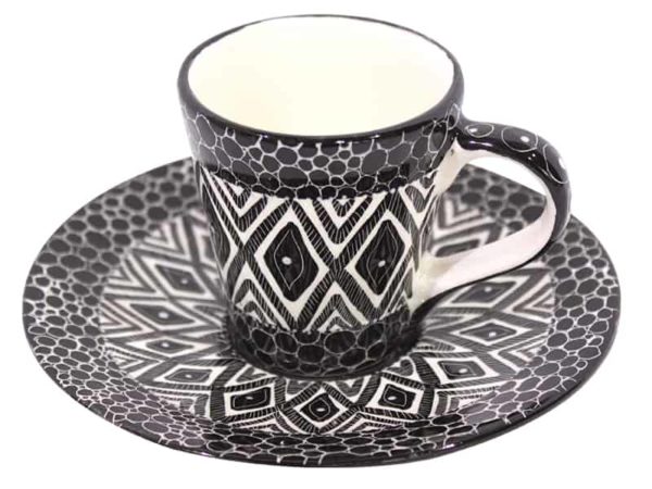 Espresso Cup & Saucer (TF Black)