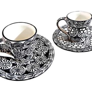Alternative view of Espresso Cup & Saucer (TF Black)