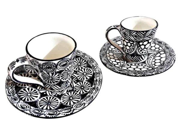 Espresso Cup & Saucer (TF Black) - Image 2